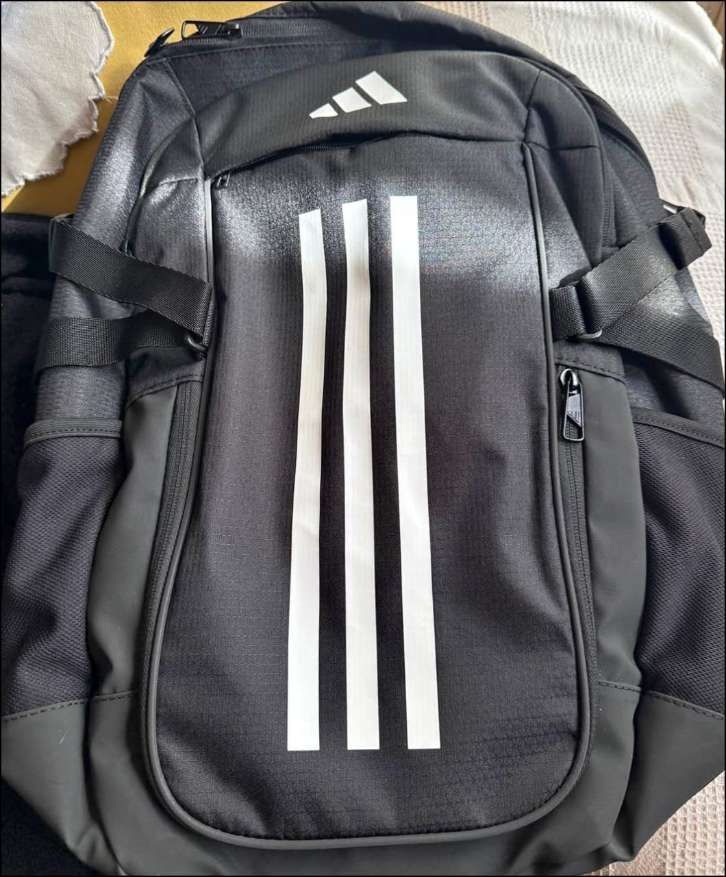 Mochila Adidas Negra Deportiva Trirayas